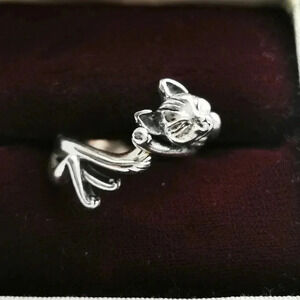 925 sleepy  cat ring